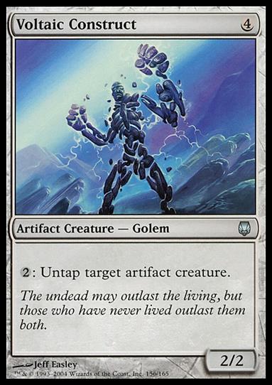Magic the Gathering: Darksteel (Base Set) card 156 Voltaic Construct