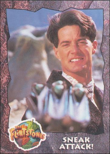 Flintstones: The Movie (Base Set) card 81 Sneak Attack!
