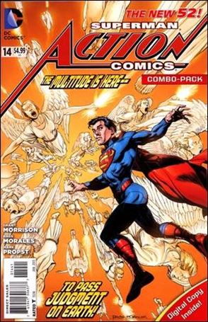 Action Comics (2011) issue 14-C Unbagged Rags Morales Cover Combo Pack