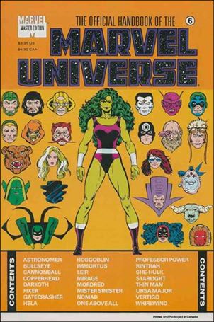 Official Handbook of the Marvel Universe: Master Edition issue 6