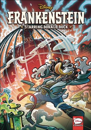 Disney Frankenstein Starring Donald Duck Cover Image 1