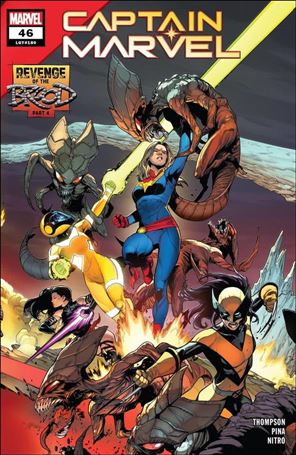 Captain Marvel (2019) issue 46 Juan Frigeri Cover