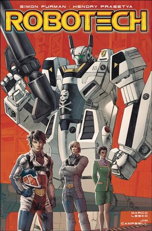 Robotech (2017) issue 19 Alan Quah Cover
