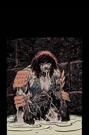 Invincible Red Sonja issue 9-K Moritat 1:7 Virgin Cover