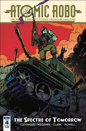 Atomic Robo and the Spectre of Tomorrow issue 4-B Kei Zama Cover