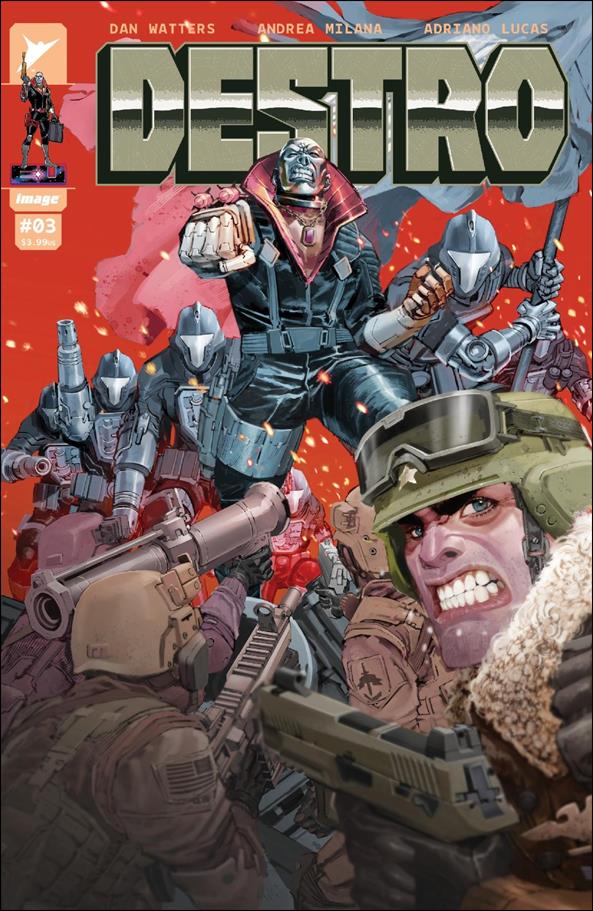 Destro (2024) issue 3-E Eric Canete 1:50 Cover
