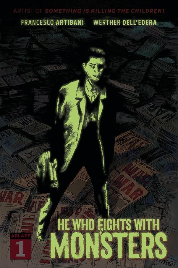 He Who Fights with Monsters issue 1-G Werther Dell'Edera 1:20 Glow in the Dark Cover