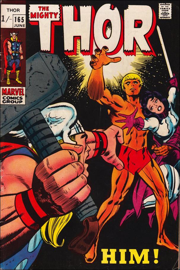 Thor (1966) issue 165-B UK Price Cover