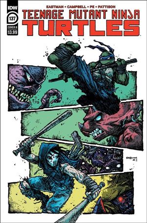 Teenage Mutant Ninja Turtles (2011) issue 137-B Kevin Eastman Cover