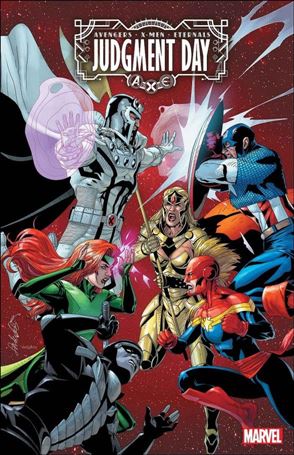 A.X.E.: Judgment Day issue 4-F Salvador Larroca 1:50 Cover