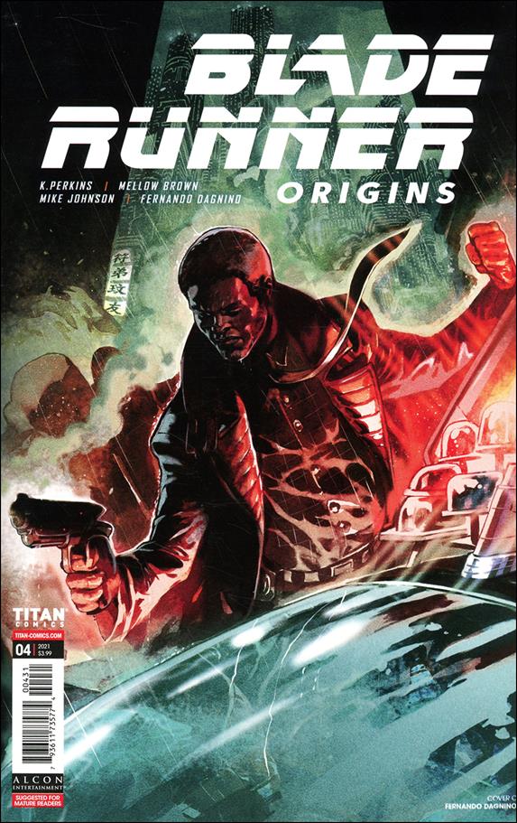 Blade Runner Origins issue 4-C Fernando Dagnino Cover