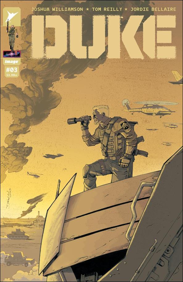 Duke (2023) issue 3-B Declan Shalvey Cover