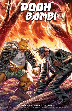 Pooh vs. Bambi issue 3-B Igor Vitorino Cover