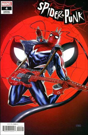 Spider-Punk issue 4-B Taurin Clarke Cover