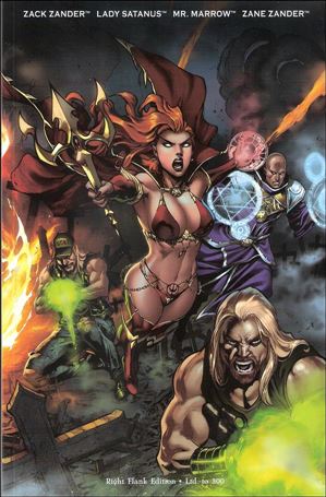 Lady Death: Blasphemy Anthem (2019) issue 1-E The Sworn Right Flank Edition 1/300