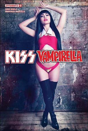 KISS / Vampirella issue 3-D Photo Cover