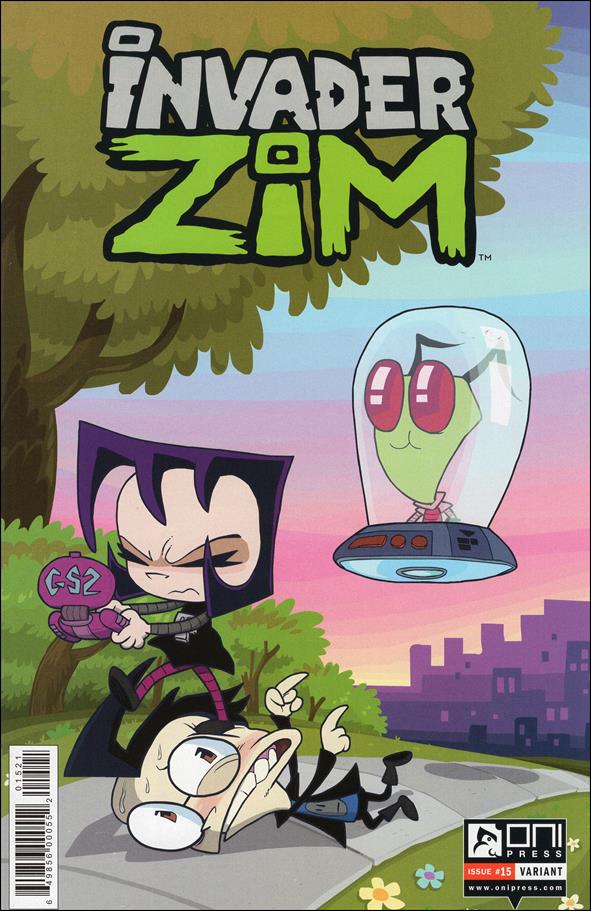 Invader Zim issue 15-B Shmorky Cover