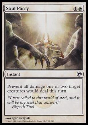 Magic the Gathering: Scars of Mirrodin (Base Set) card 21 Soul Parry