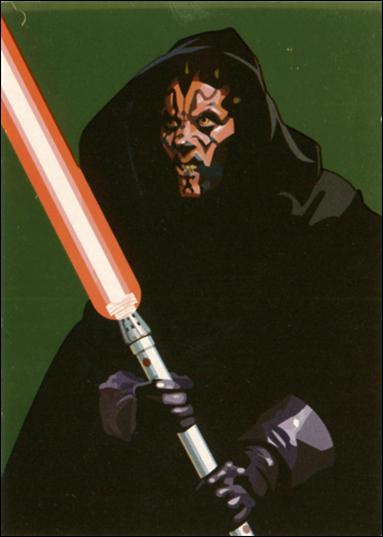 Star Wars Galaxy: Series 5 (Foil Subset) card 5-D Darth Maul Gold Foil 1/770