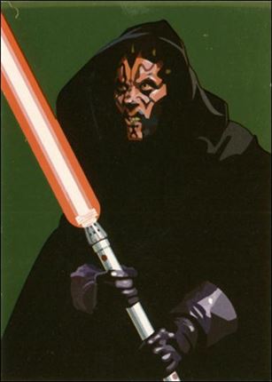 Star Wars Galaxy: Series 5 (Foil Subset) card 5-D Darth Maul Gold Foil 1/770