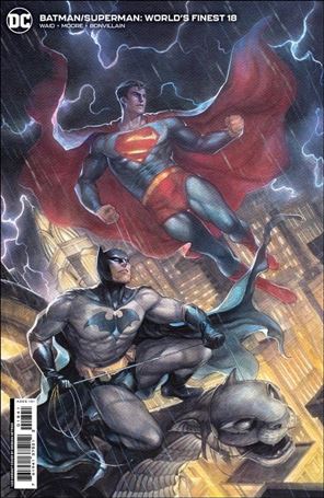 Batman/Superman: World's Finest issue 18-E Meghan Hetrick 1:50 Cardstock Cover