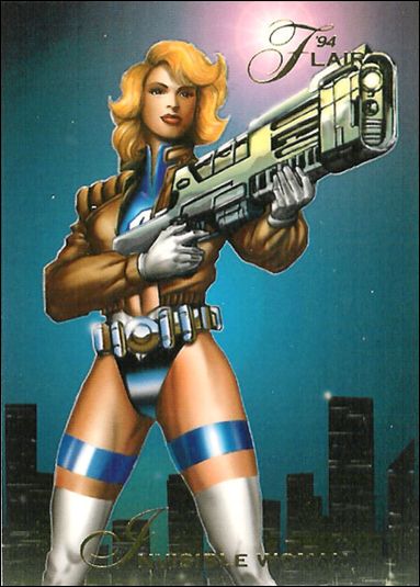 Marvel Annual Flair '94 (Base Set) card 18 Invisible Woman