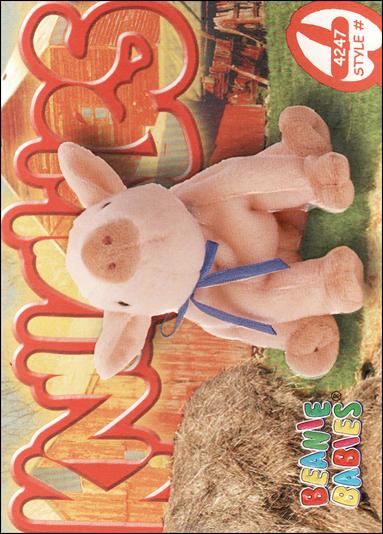 Beanie Babies Series 4 (Base Set) card 204 Knuckles
