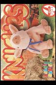 Beanie Babies Series 4 (Base Set) card 204 Knuckles