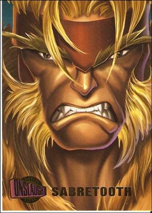 Marvel Ultra: Onslaught (Base Set) card 47 Sabretooth
