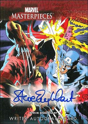 2008 Marvel Masterpieces: Series 3 (Writer Autograph Subset) card SE Steve Englehart