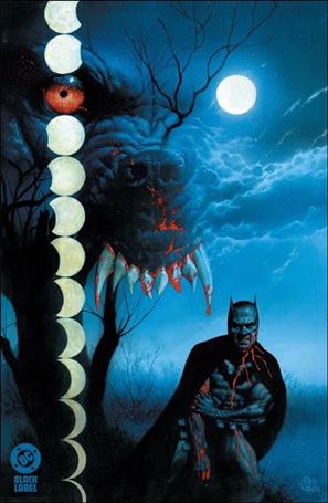 Batman: Full Moon (2024) issue 1-D Steve Beach Foil Virgin Cardstock Cover