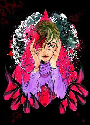 Red Mother issue 1-H Peach Momoko Sanctum Sanctorum Comics Cover 1/250