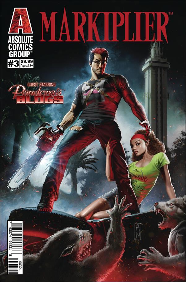 Markiplier issue 3-B "Army of Darkness" Foil Cover