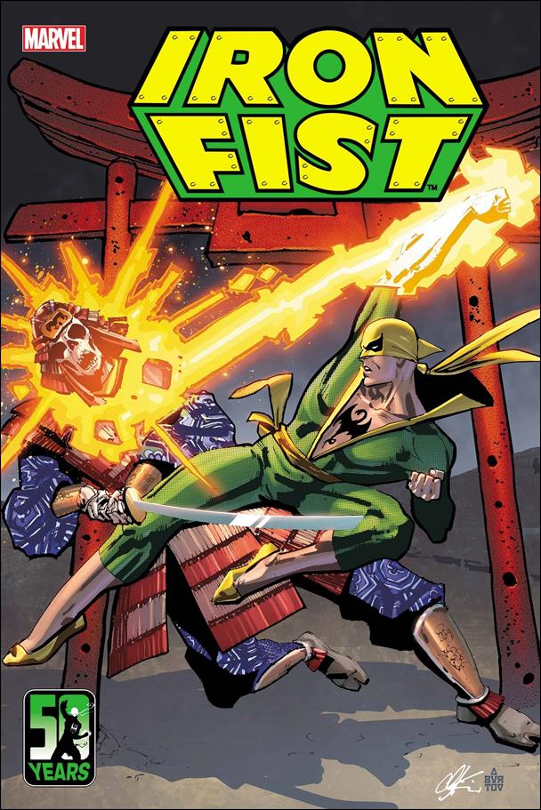 Iron Fist 50th Anniversary Special issue 1-D Howard Chaykin & Jesus Aburtov Cover