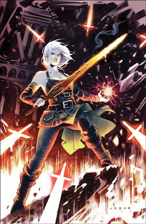 Magic issue 4-E Unbagged Karen Darboe Planeswalker Cover
