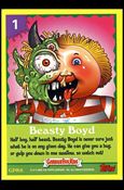 Garbage Pail Kids All-New Series 4 (Game Card Subset) card GPK6 Beasty Boyd