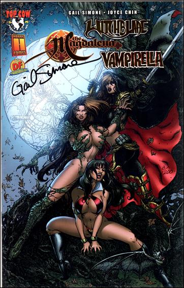 Witchblade/Magdalena/Vampirella: Untold Story issue 1-L J. Chin Gold Foil Cover (signed by Simone) 1/200