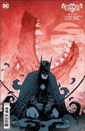 Detective Comics (1937) issue 1076-C Christopher Mitten Cardstock Cover