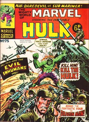 Mighty World of Marvel (UK) (1972) issue 75