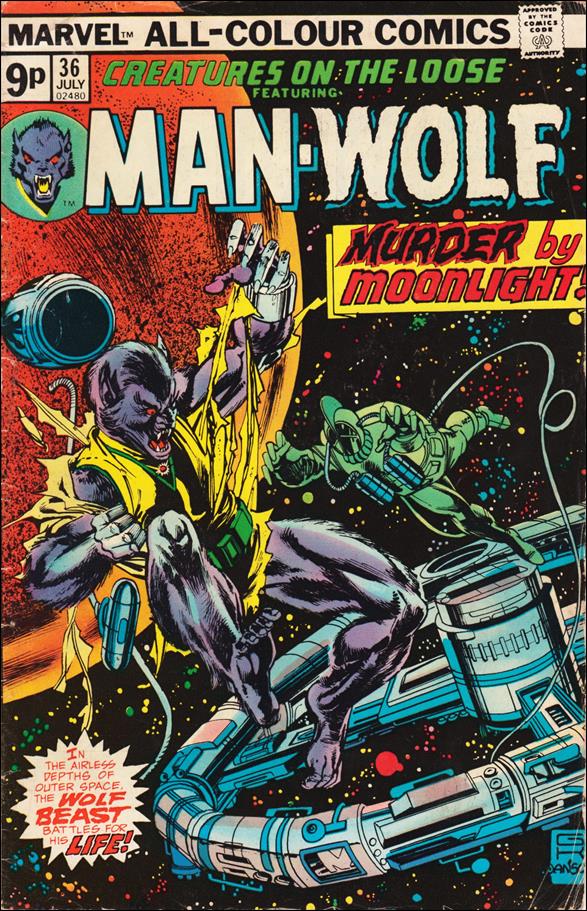 Creatures on the Loose issue 36-B UK Price Cover