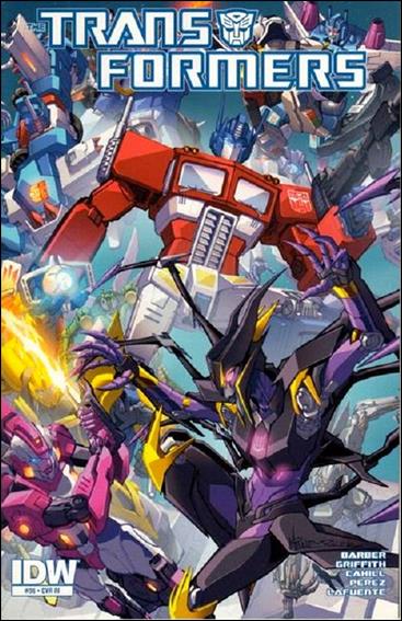 Transformers (2014) issue 36-C Alex Milne 1:10 Cover