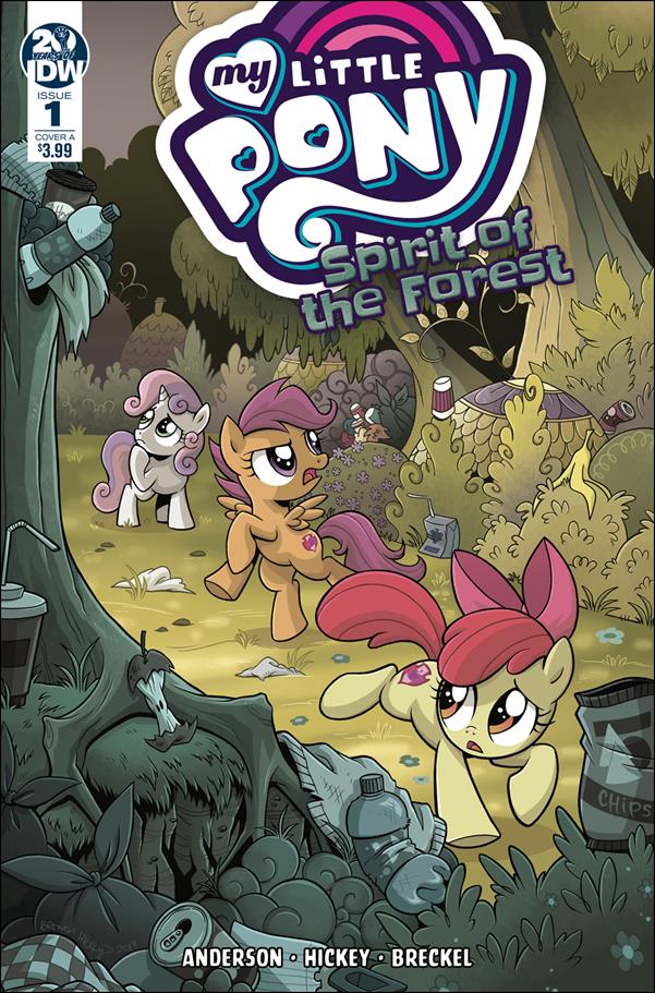 My Little Pony: Spirit of the Forest issue 1 Brenda Hickey Cover
