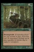 Magic the Gathering: Portal (Base Set) card 158 Anaconda