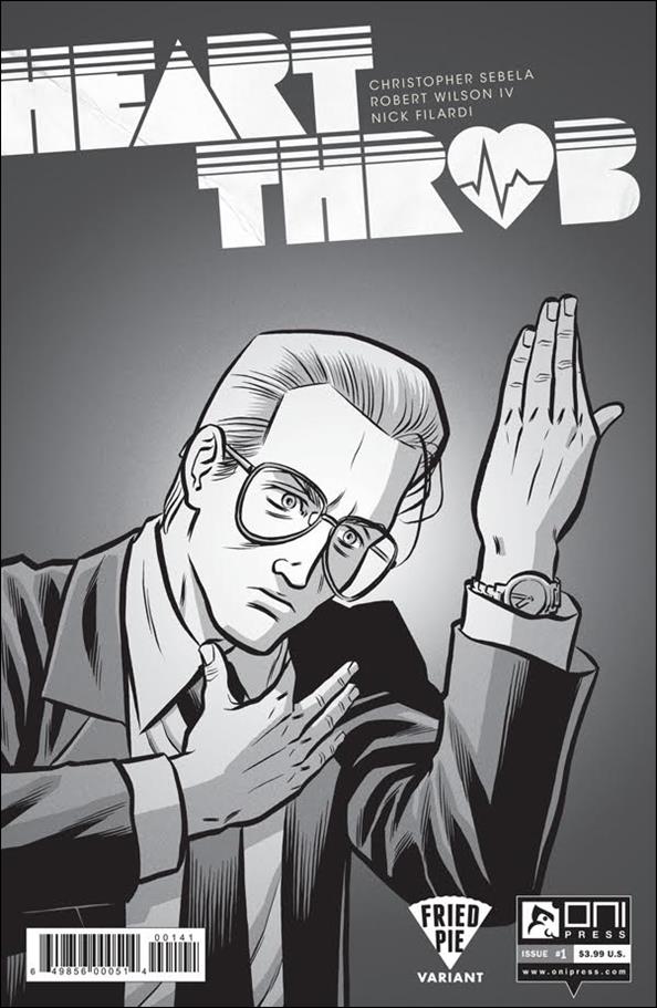 Heartthrob issue 1-C Robert Wilson IV Fried Pie "Heroes" Cover