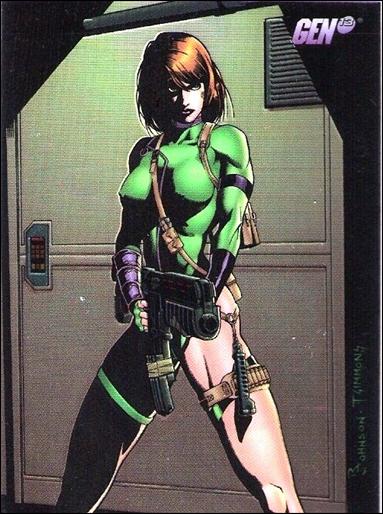Gen13: Series 1 (Base Set) card 88 You Don't Want to Make Her Mad