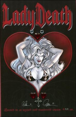 Lady Death: The Reckoning issue 1-D Valentine Edition 1/50