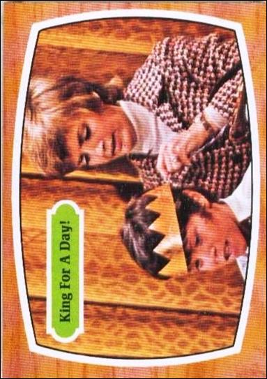 Brady Bunch (Base Set) card 35 King For A Day!