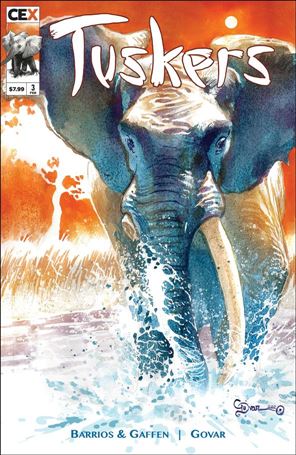 Tuskers issue 3-B Daniel Govar Cover