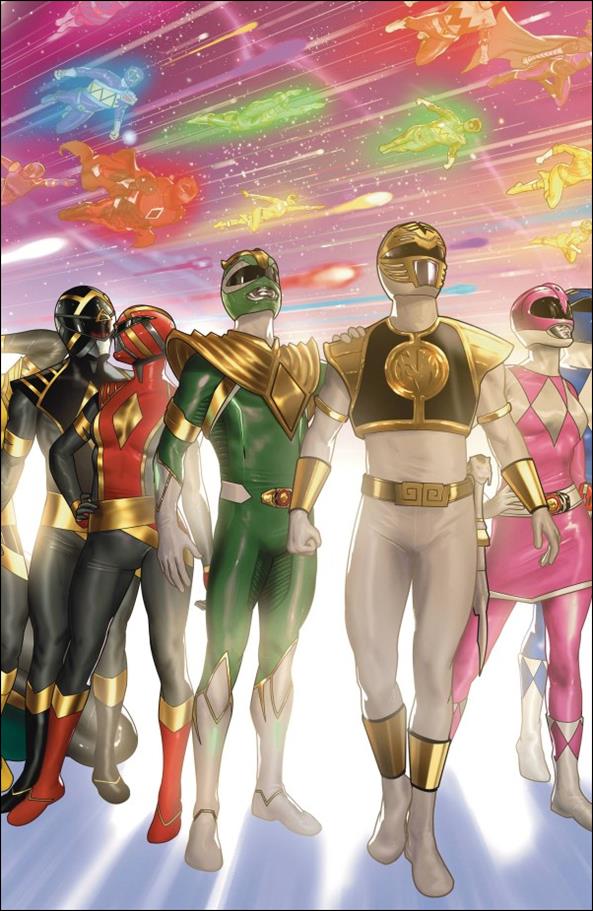 Mighty Morphin Power Rangers issue 122-F Taurin Clarke 1:25 Virgin Wraparound Cover