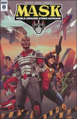 M.A.S.K.: Mobile Armored Strike Kommand issue 8-B Marcelo Perez Dalannays 1:10 Cover 